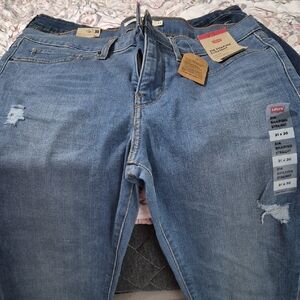 Levi's Women's Classic Blue Straight Leg Jeans